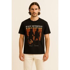 Bruce Springsteen & The E Street Band | 1999 Tour Graphic T-Shirt Size L | EUC